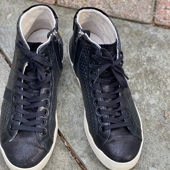 date high top sneakers